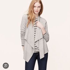 LOFT Waterfall Cardigan
